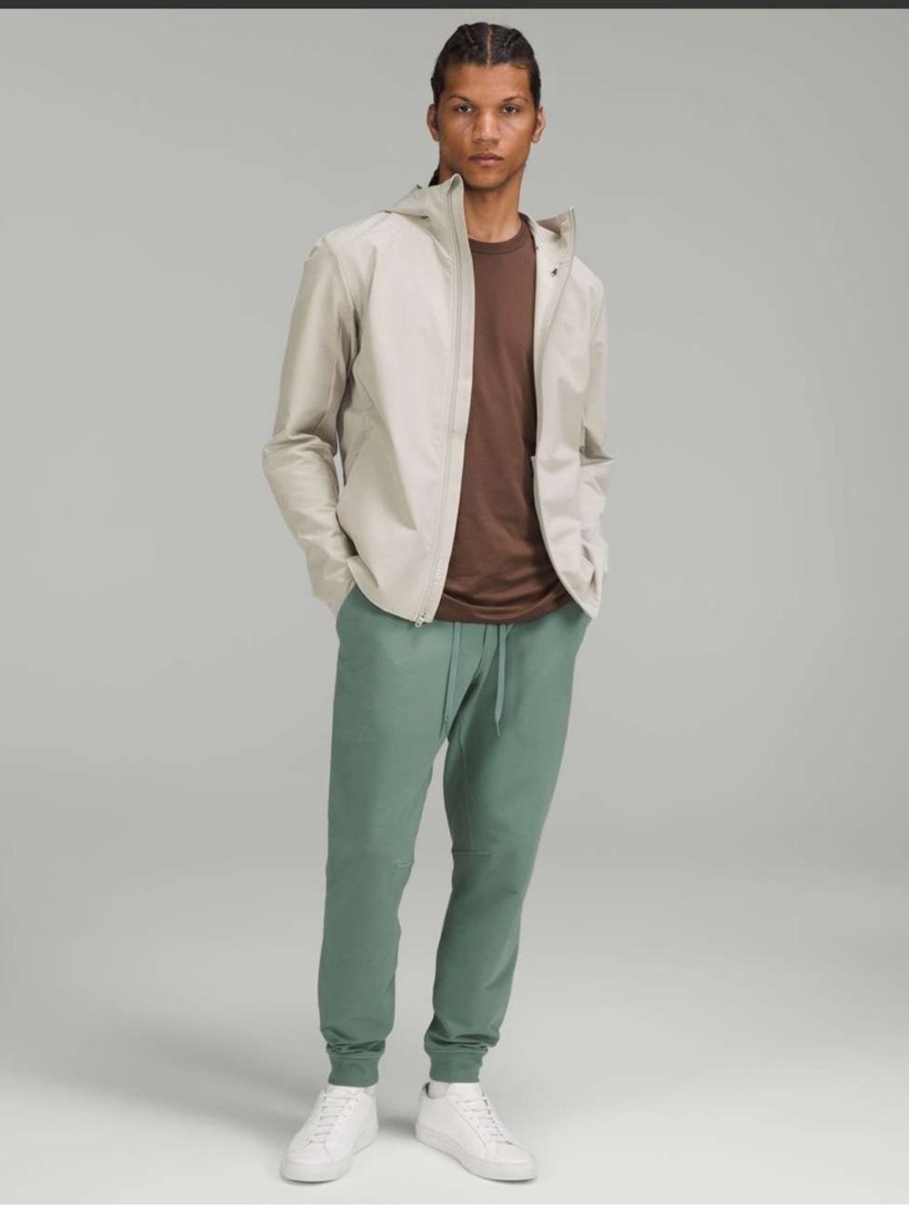 Lululemon City Sweat Jogger Men’s Small Tidewater Teal French Terry M5AJTS